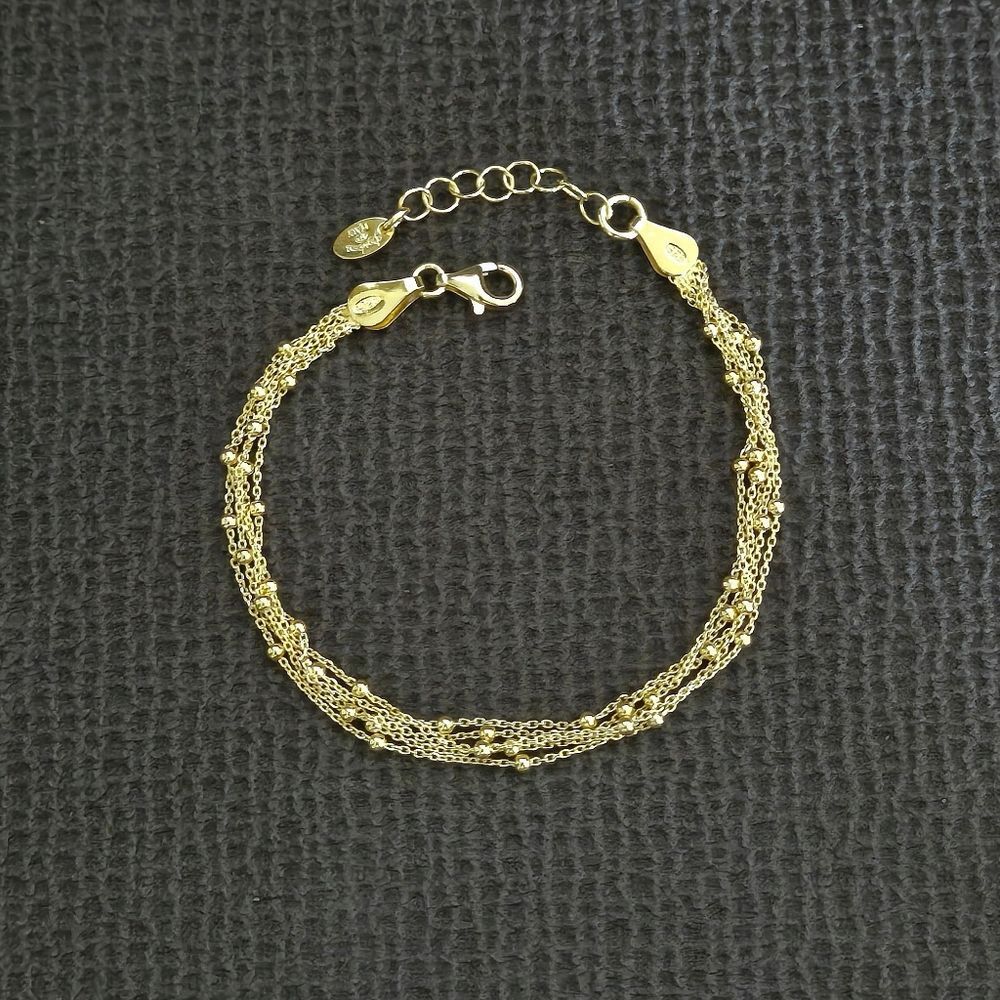 Mia Fiore Gold💛 Five🖐 Strand Satellite🛰 Bracelet - NIB